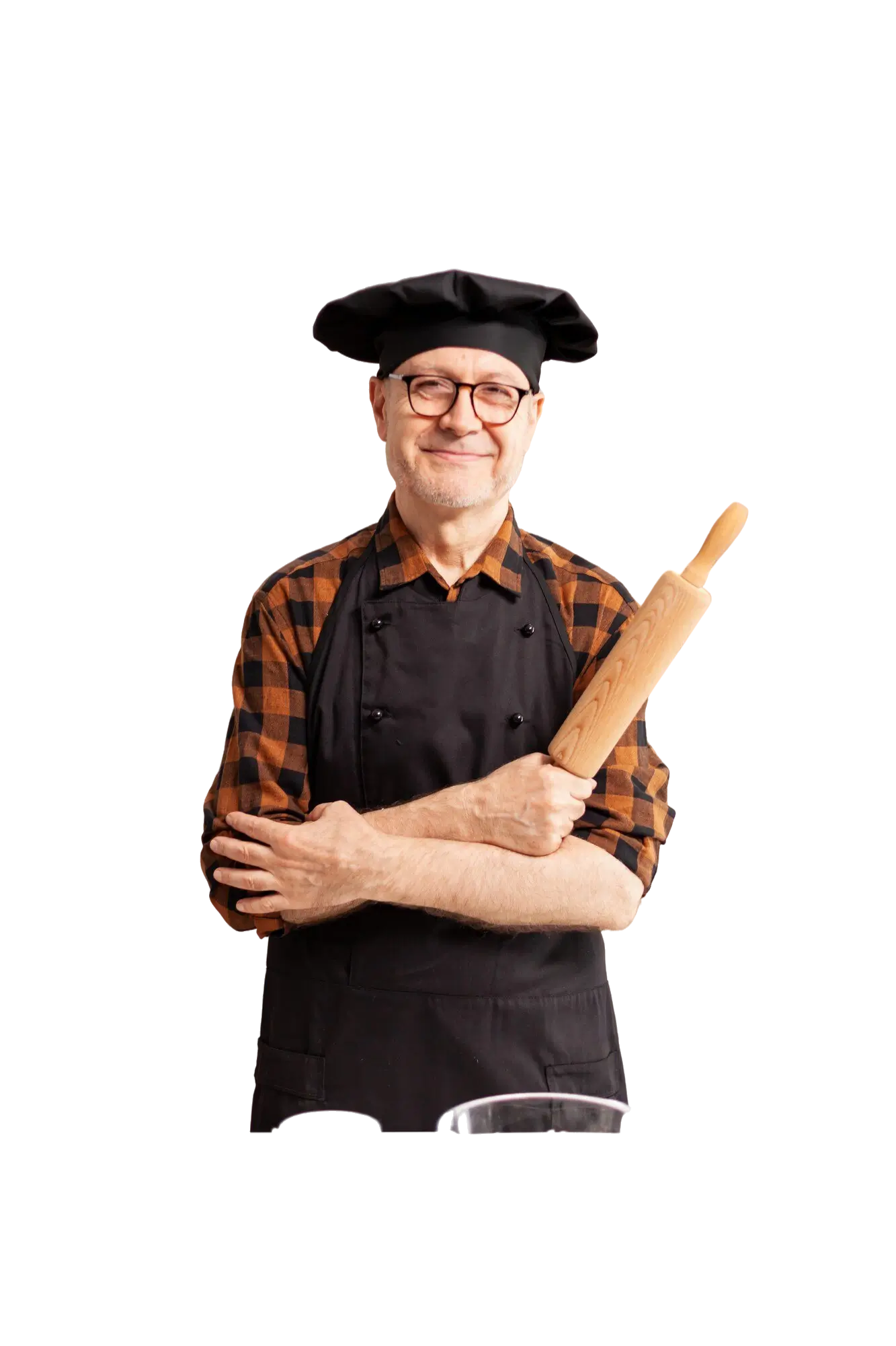 Chef Serge in his kitchen