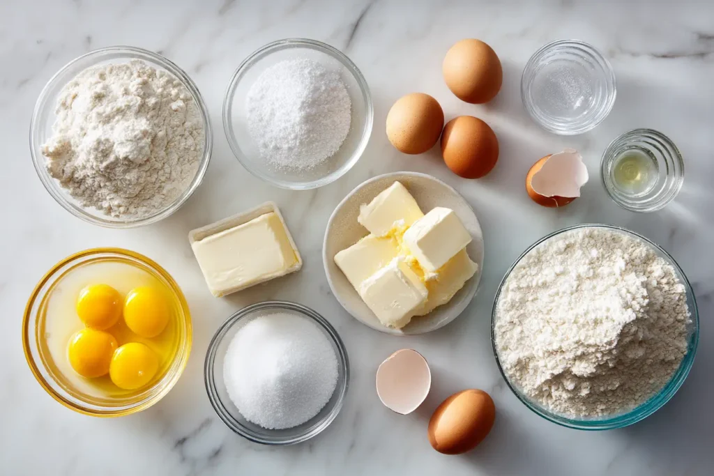 Butter Cookie Ingredients