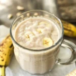 Healthy banana smoothie for weight loss with nutritious ingredients and easy recipe.