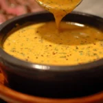 Delicious Cowboy Butter Sauce served with grilled meats and vegetables