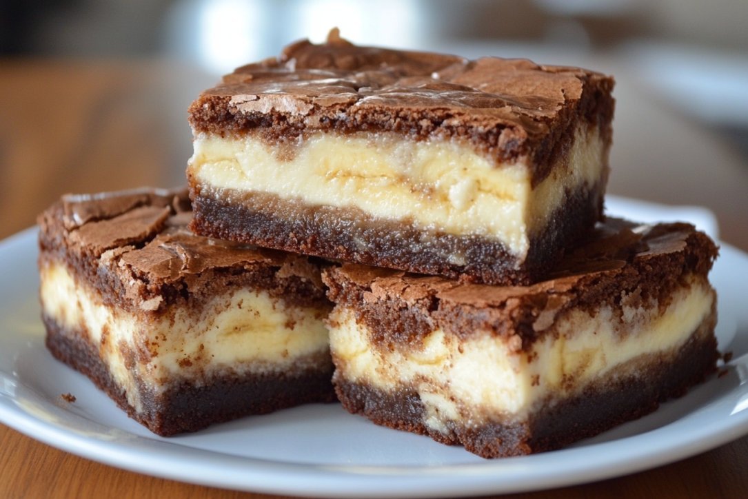 Banana Brownie Pudding