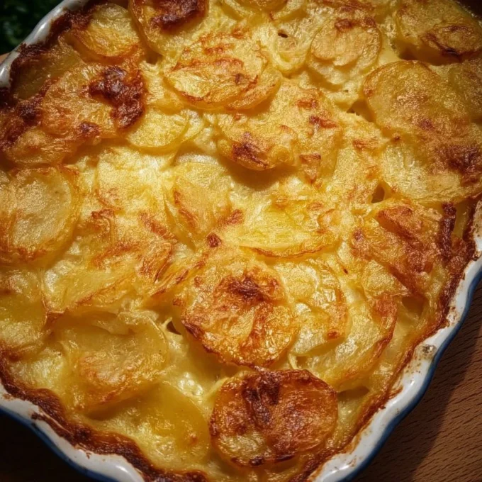 Deliciously creamy best scalloped potatoes with layers of flavor