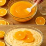 Delicious Mandarin Orange Jello Salad with creamy topping and vibrant oranges