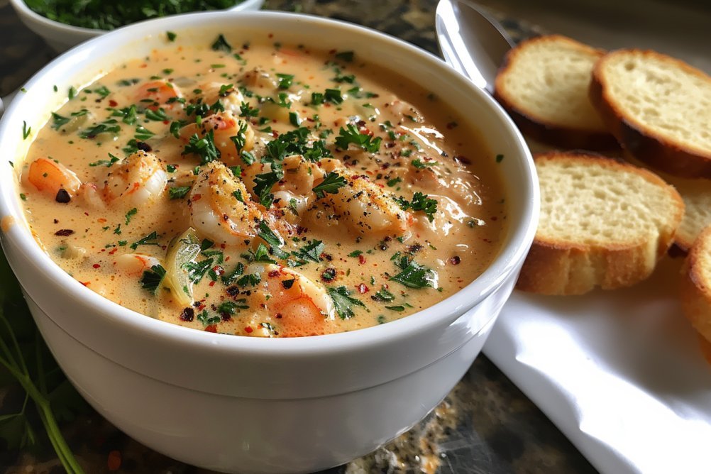 Crab and Shrimp Bisque