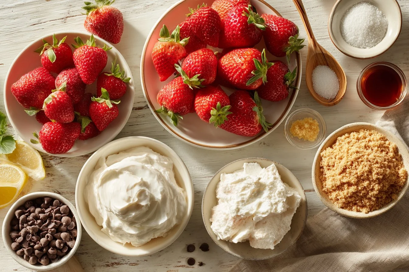 Cheesecake Deviled Strawberries