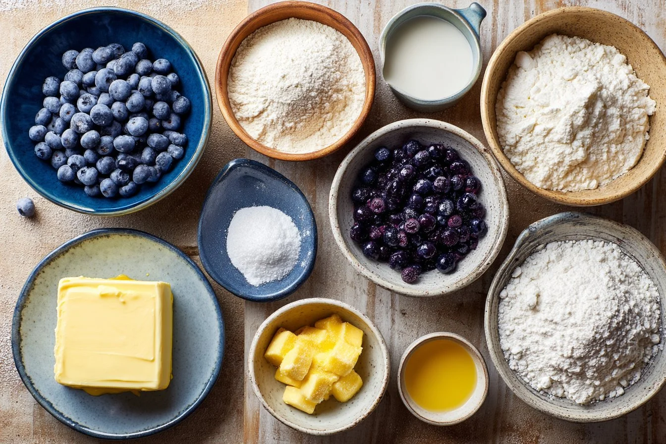 Blueberry Biscuits