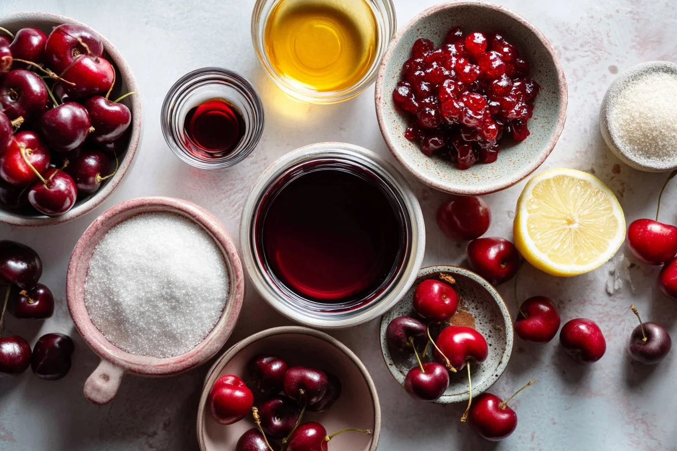 Cherry–Bourbon Pepper Jam