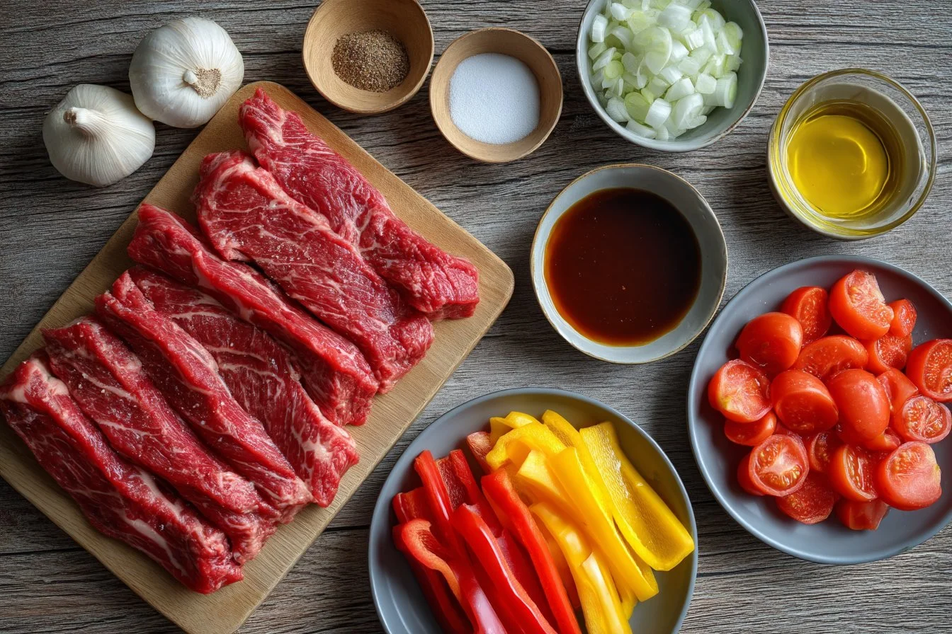 Crockpot Pepper Steak