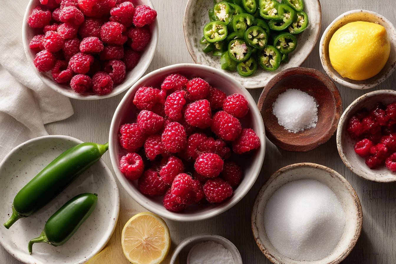 Raspberry–Jalapeño Sweet Spark Jam