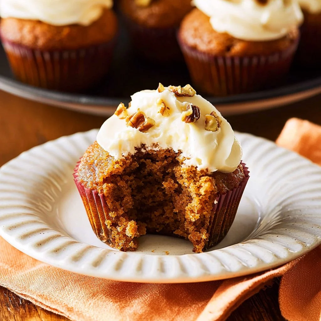 BEST Carrot Cake Cupcakes