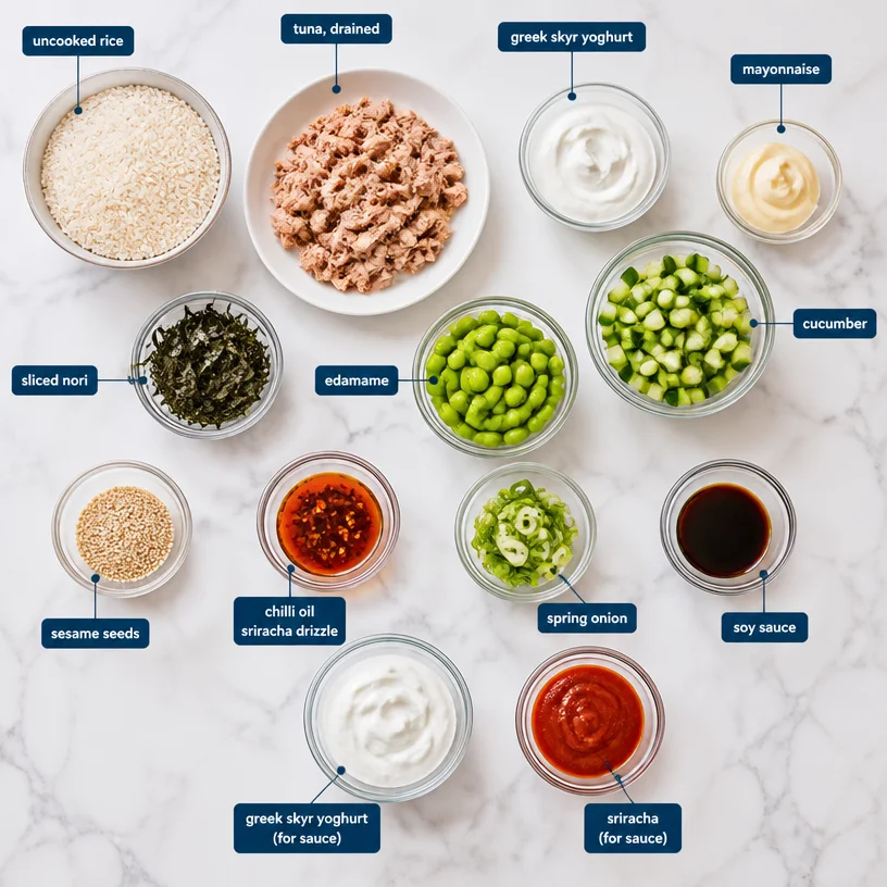 High Protein Sushi Bowl