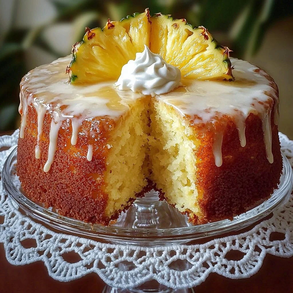 Pineapple Juice Cake