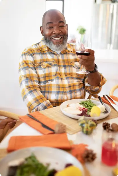 Chef Serge in his home kitchen